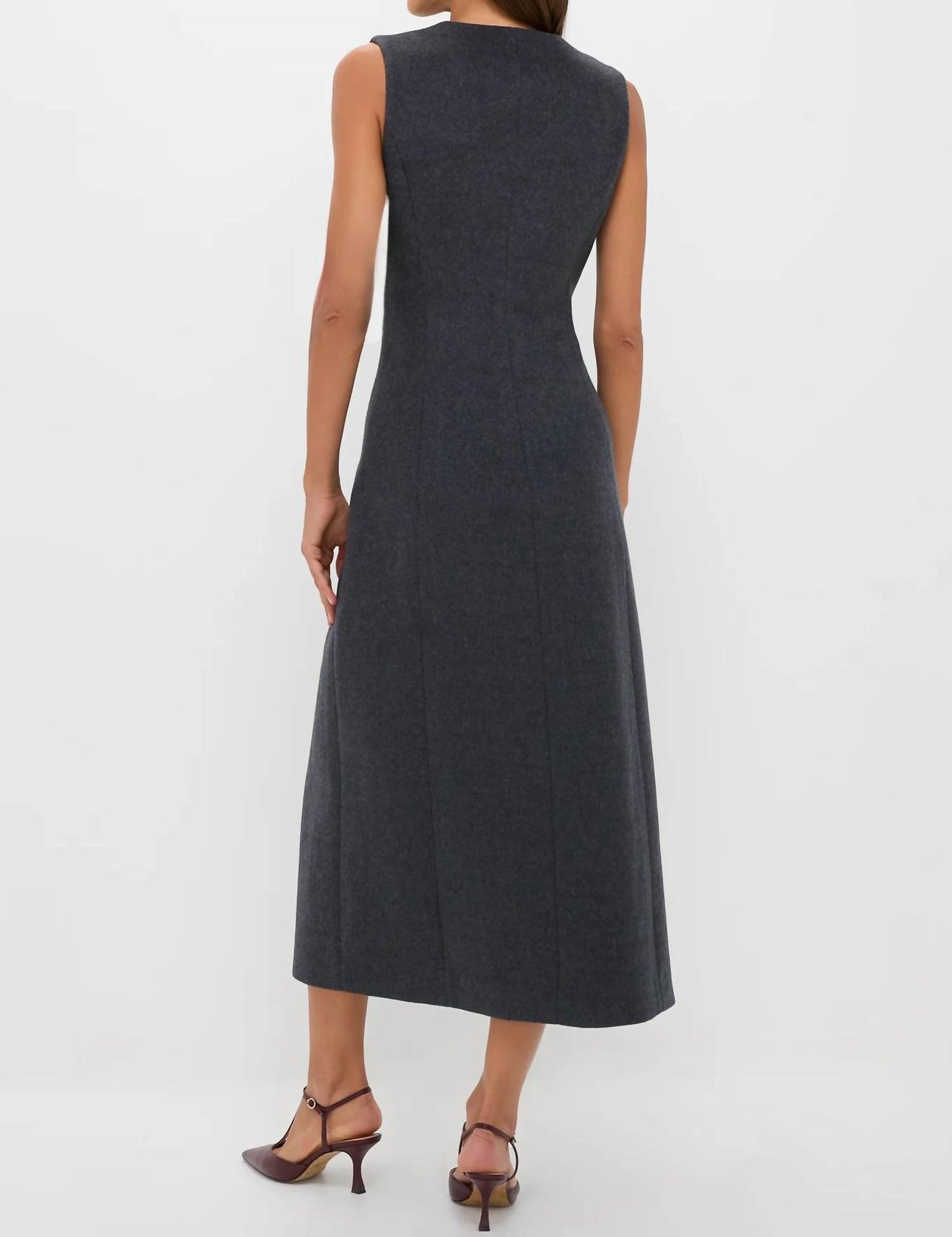 Wool Rhoda Midi Dress