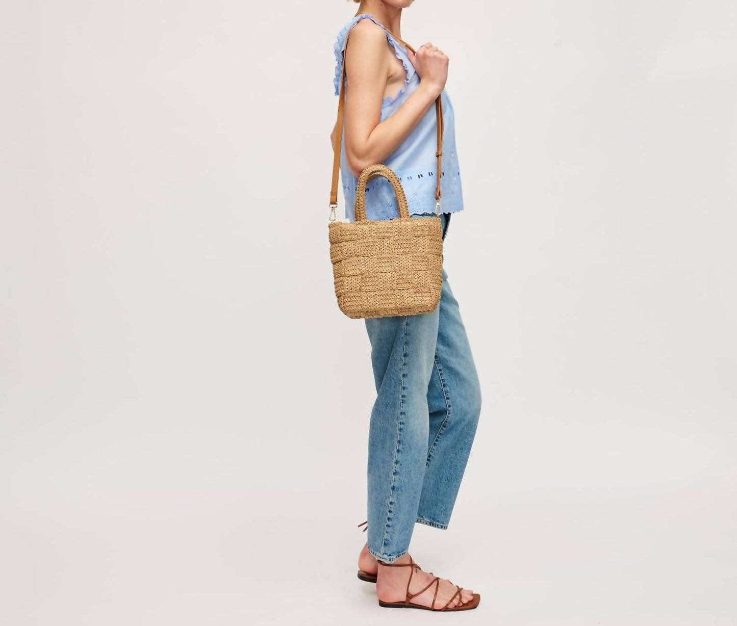 Women's Chiara Woven Crossbody Bag