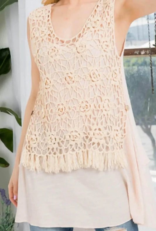 A'REVE - Lace Front Long Tank - Rack Hunt