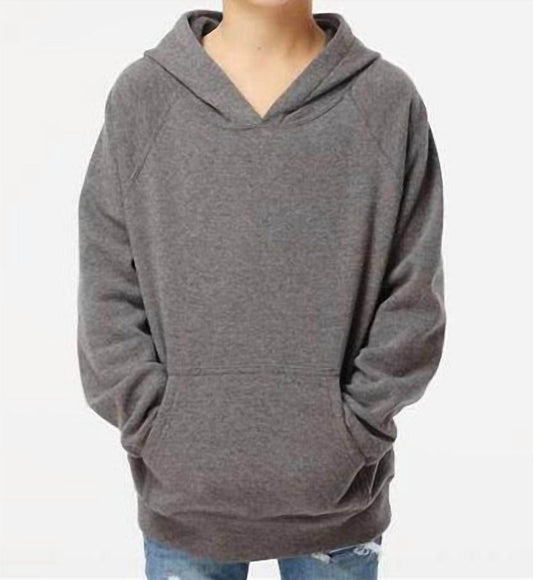 Independent Trading Company - Kid's Wyoming Old English Embroidered Hoodie - Rack Hunt -