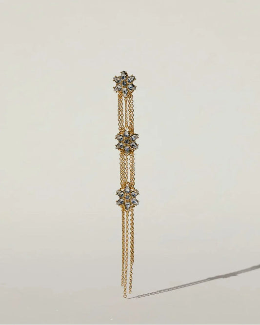 Sangaah Jewelry - Jasmine Shoulder Duster Earrings - Rack Hunt