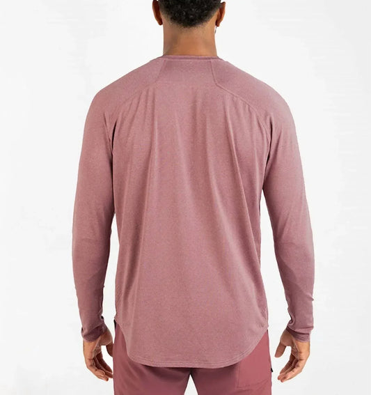 UNRL - Men's Stride Long Sleeve Shirt - Rack Hunt