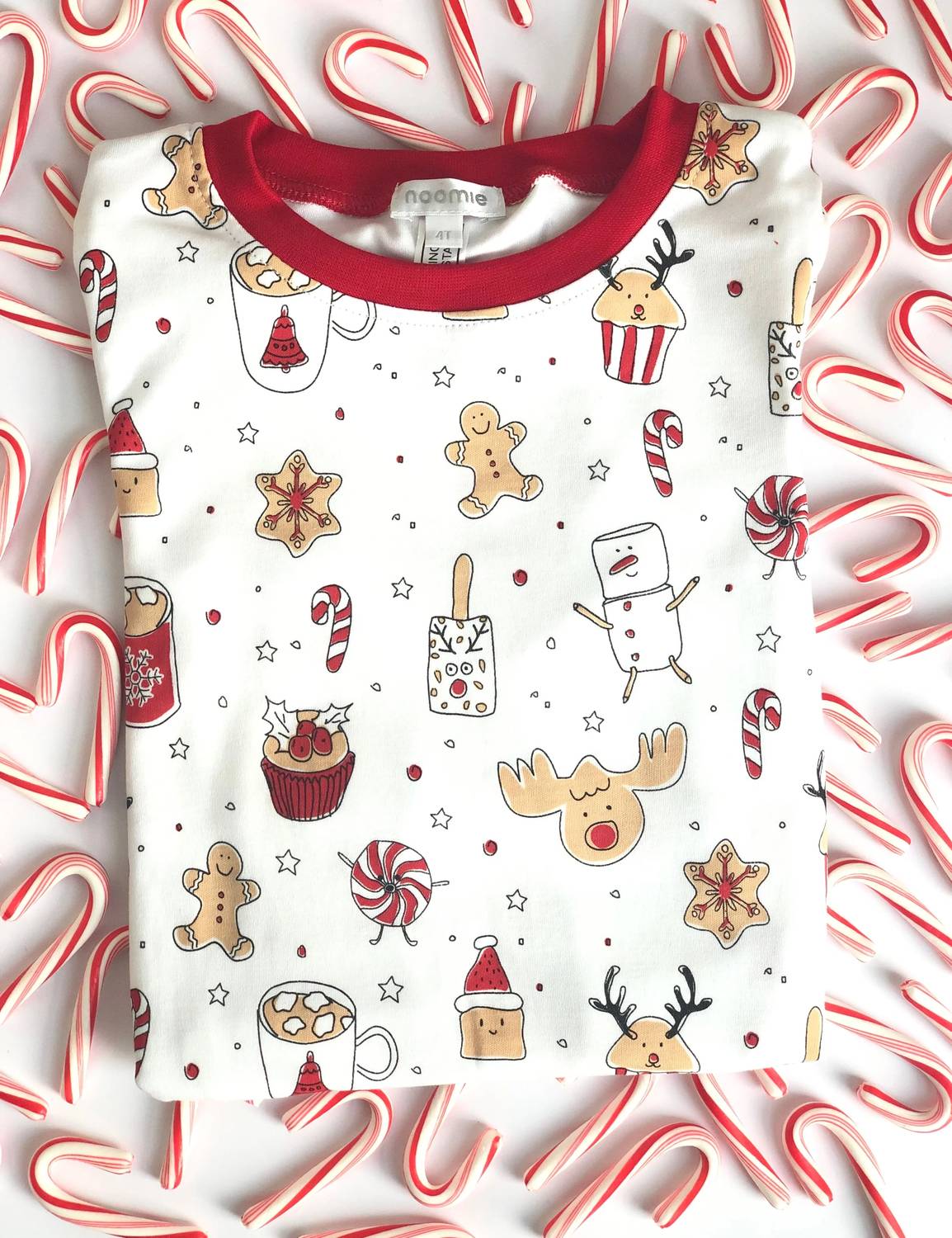 Kids' Holiday Treats Zipper Footie