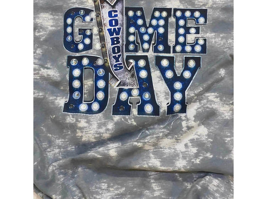 Inspired Me Designs - Women's Game Day Cowboys Marque Tee - Rack Hunt