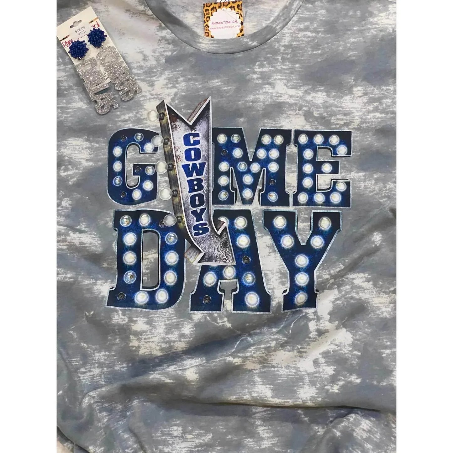 Inspired Me Designs - Women's Game Day Cowboys Marque Tee - Rack Hunt