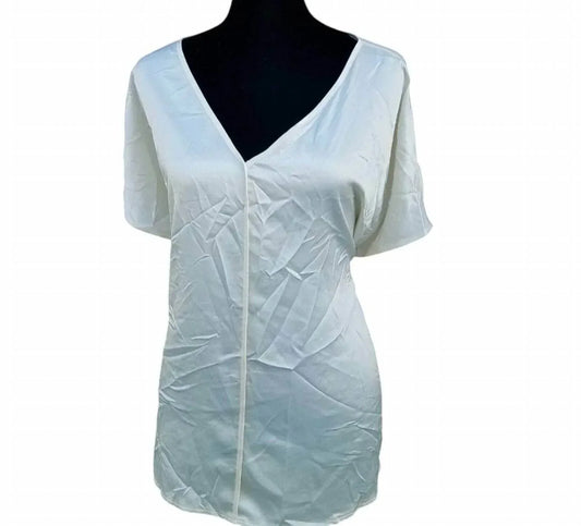 Alfani - Women's V-neck Short Sleeve Blouse - Rack Hunt
