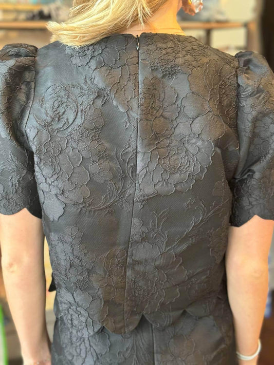 The Blue Collection - Women's Sophie Brocade Top - Rack Hunt