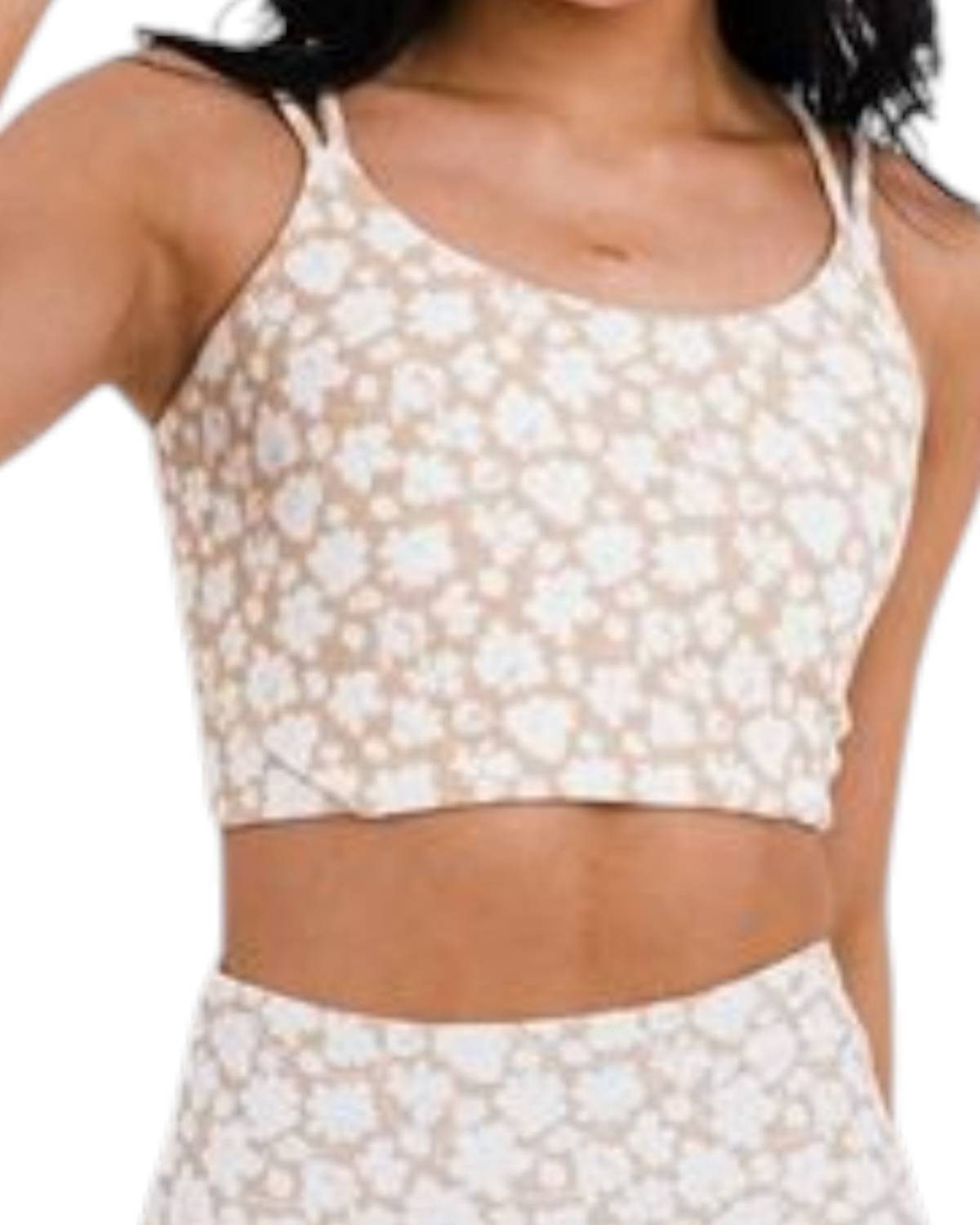 Crisscross Back Swim Top