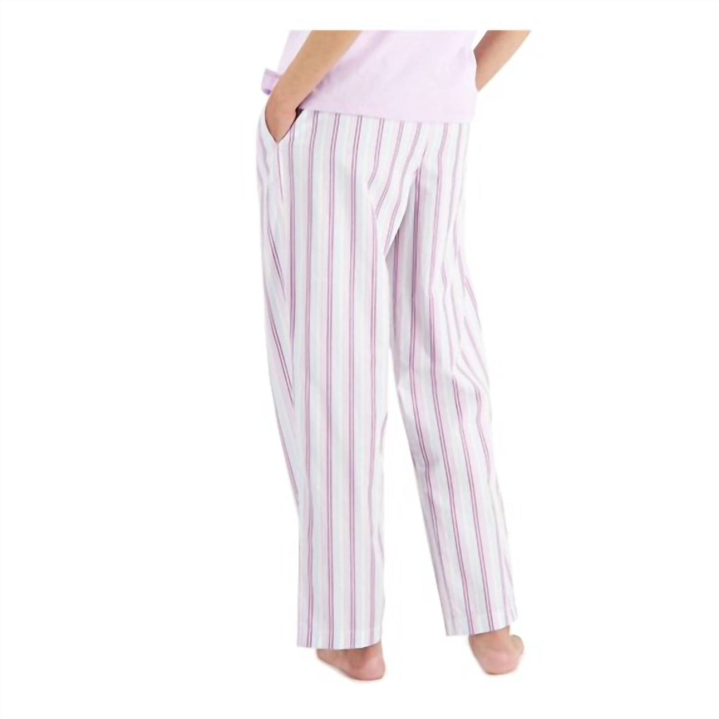 Cotton Woven Pajama Pants