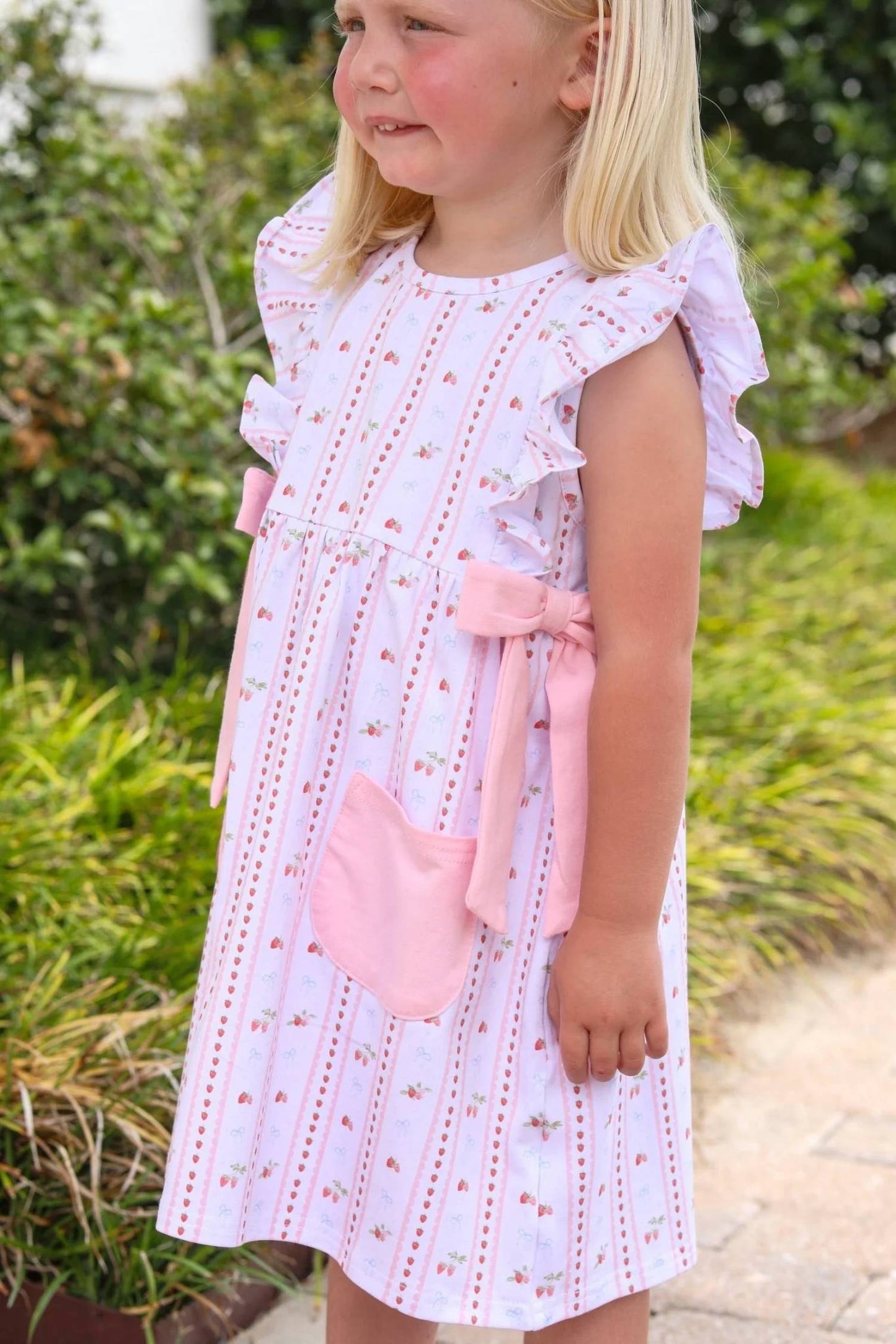Girls Berry Sweet Dress