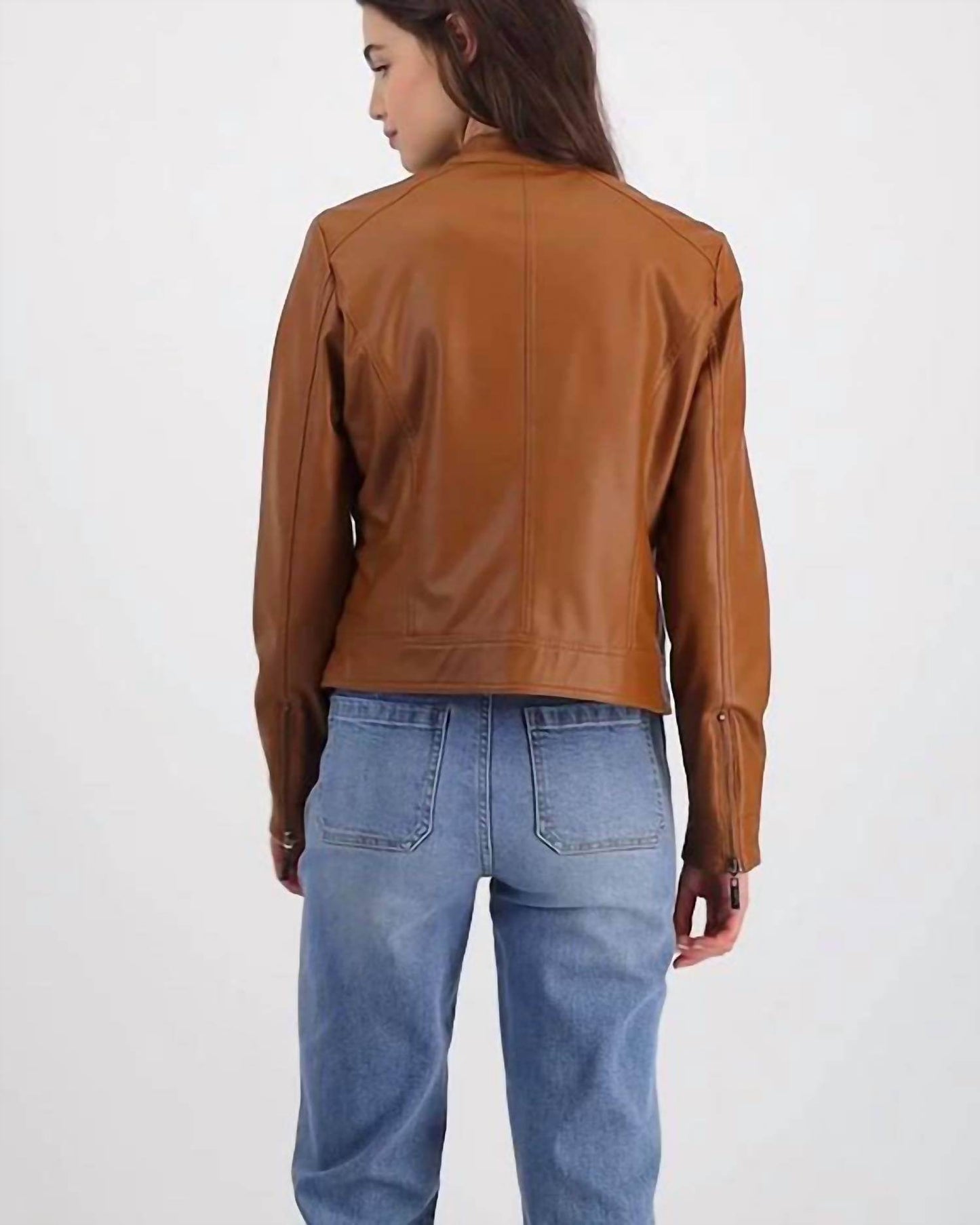 Joujou - Juniors Faux-fur-lined Moto Jacket - Rack Hunt -