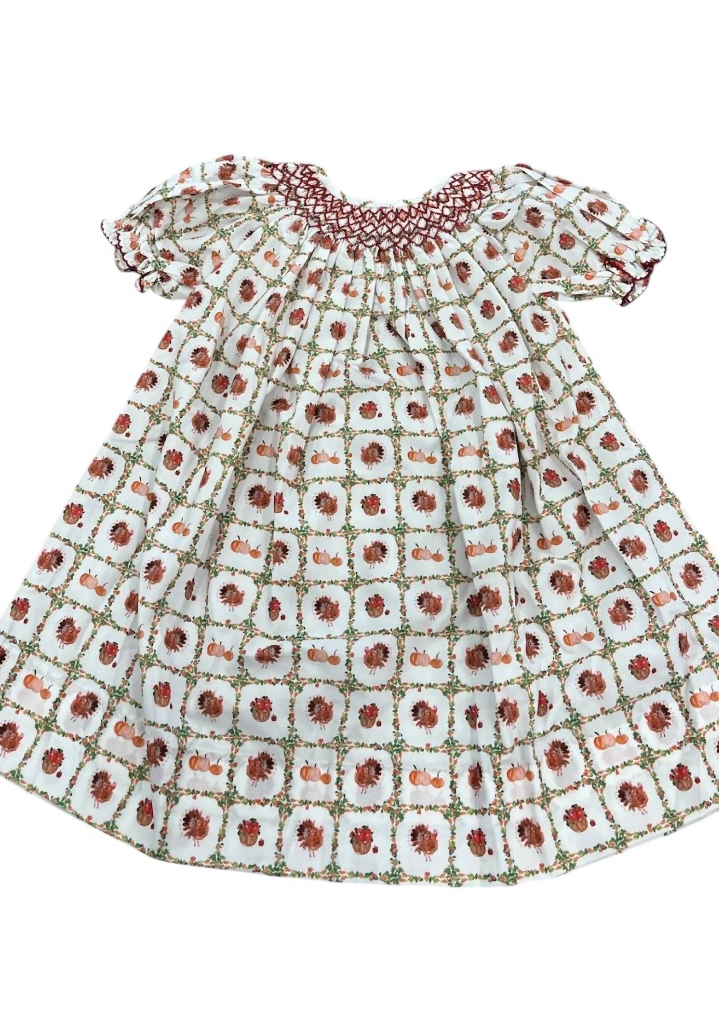 Kids Turkey Tartan Dress