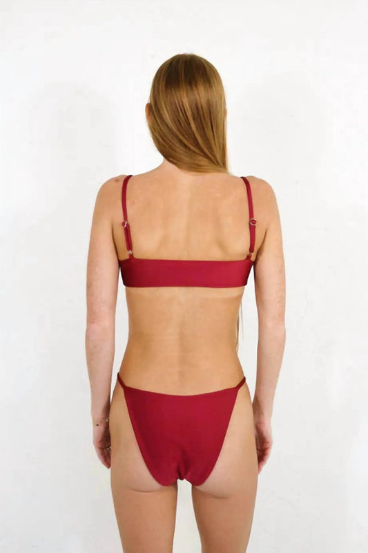 KBSWIM X SHELTON METAL - Catena Bikini Bottom - Rack Hunt