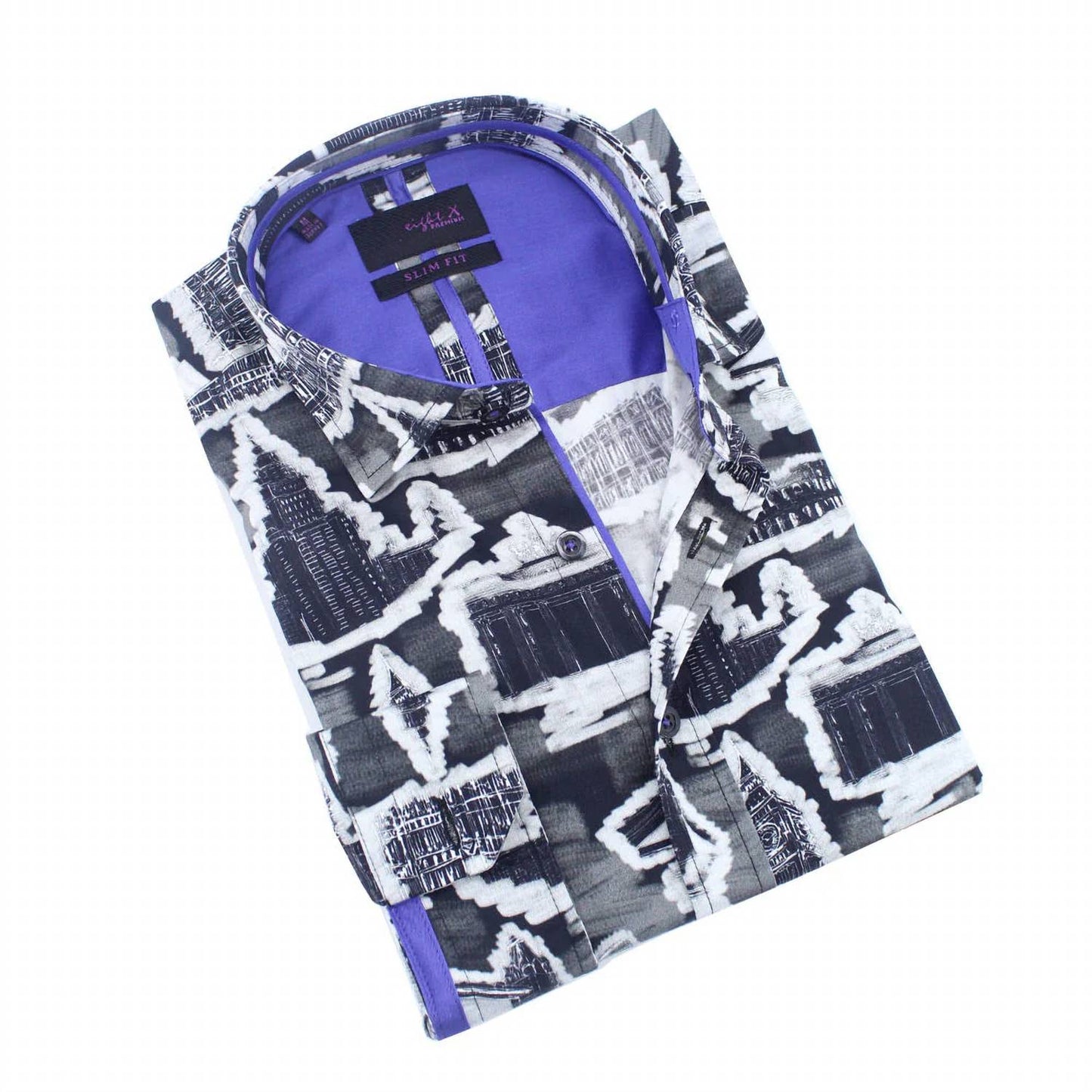 Historical Monuments Button Down Shirt