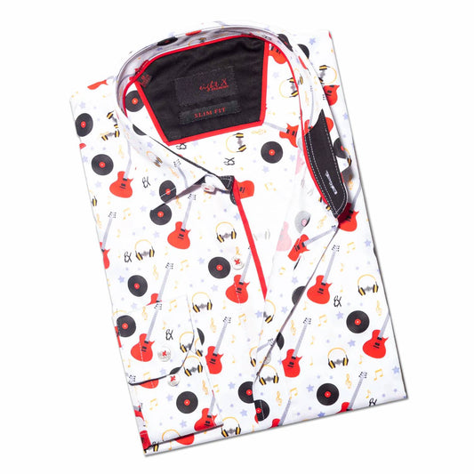 Jammin' With 8X Button Down Shirt
