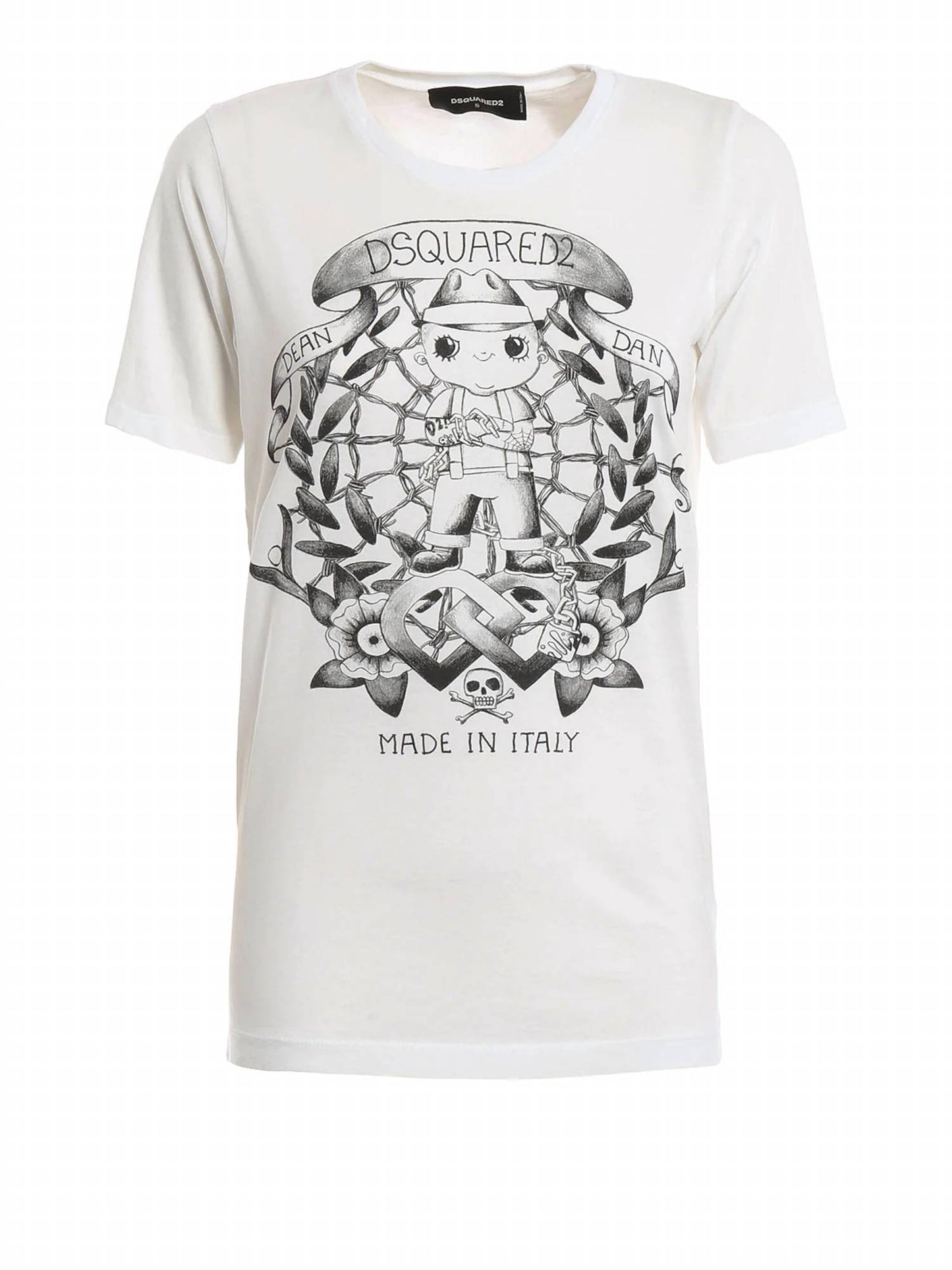Women's Dean Dan Printed Cotton T-shirt