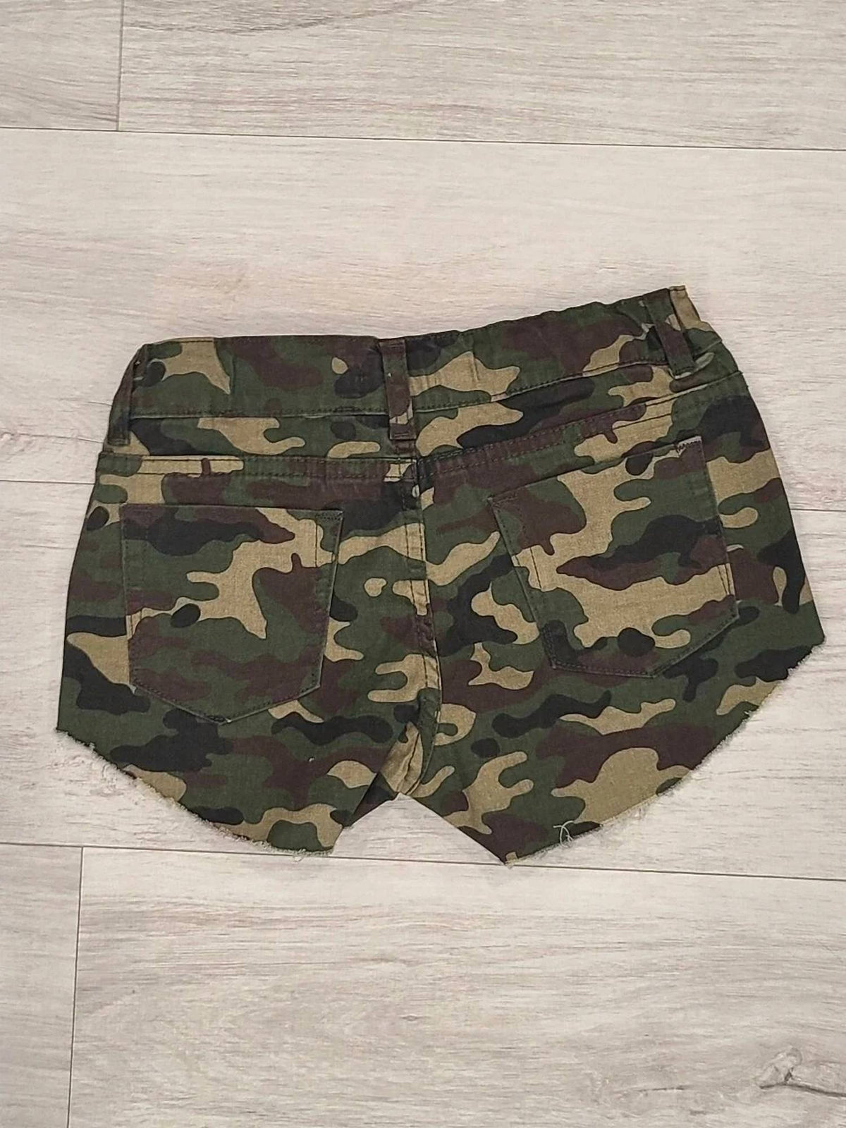 Girls Distressed Shorts