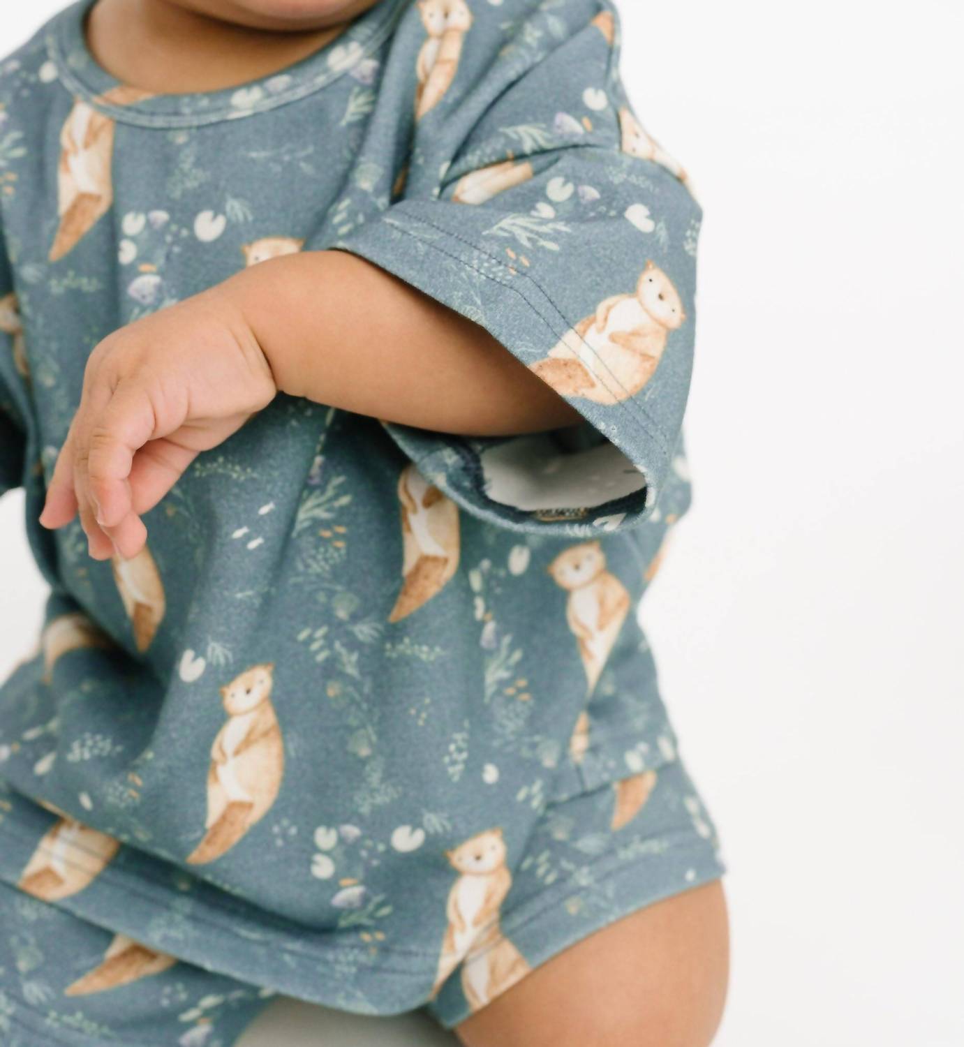 Kid's Otter Pals Slouchy Set
