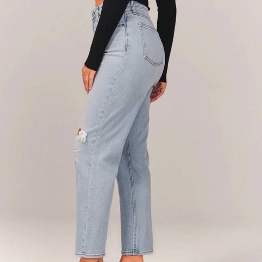 Curve Love High Rise Mom Jean