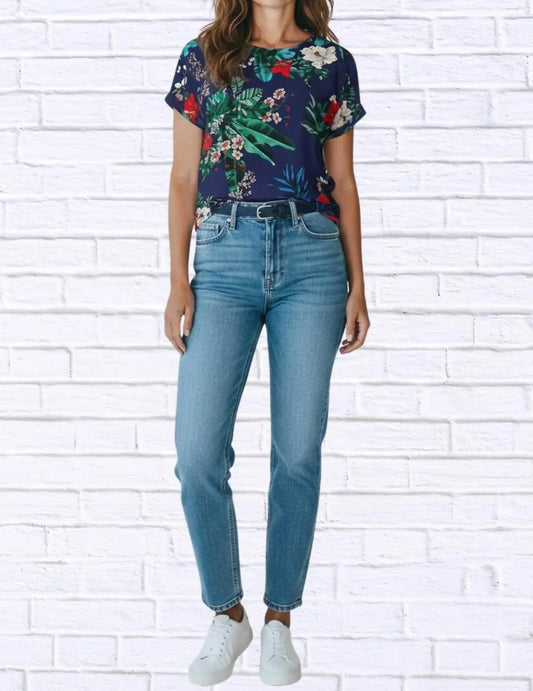 Diva USA - Tropical Floral Viscose Blouse - Rack Hunt