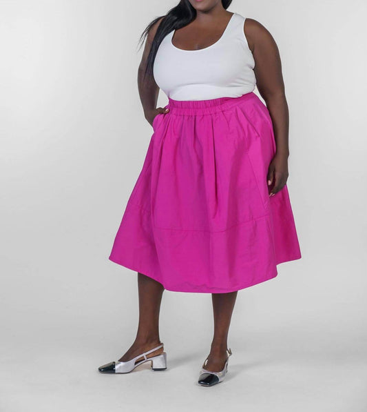 BITTE KAI RAND - Fukkura Poplin Skirt - Plus - Rack Hunt -