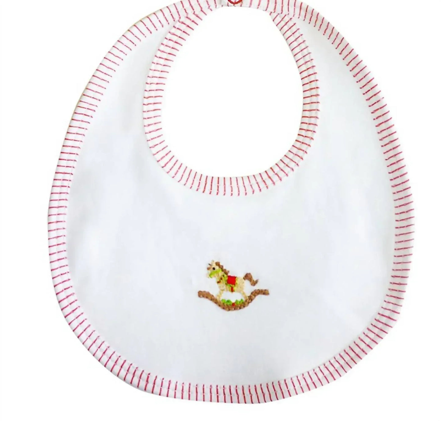 Baby Threads - Baby Boys Rocking Horse Bib - Rack Hunt