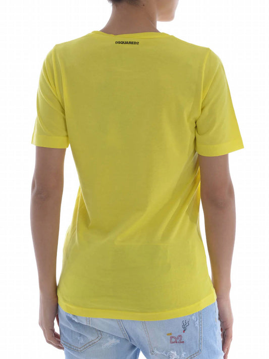 Women's Dean Dan Printed Cotton T-shirt