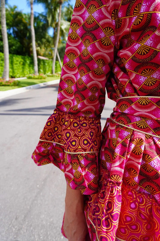Pep's Cannes - Pompadour Boubou Mini Dress - Rack Hunt