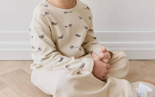 Pima Cotton Arnold Long Sleeve Top