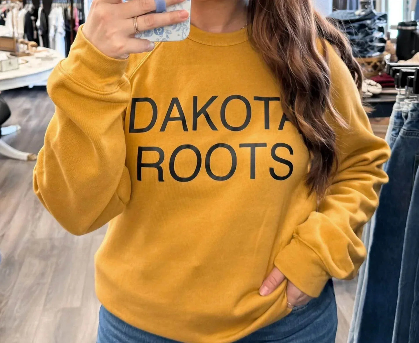 The Minted Olive - Dakota Roots Crewneck Sweatshirt - Rack Hunt