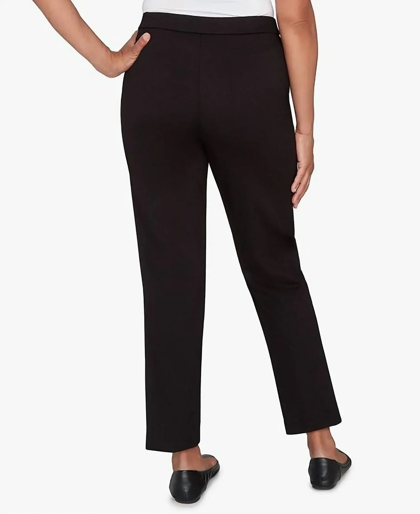 Alfred Dunner - Barcelona Stretch Ponte Knit Average Length Pants - Rack Hunt