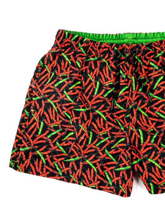 Men's Pepper Print Swim Trunks