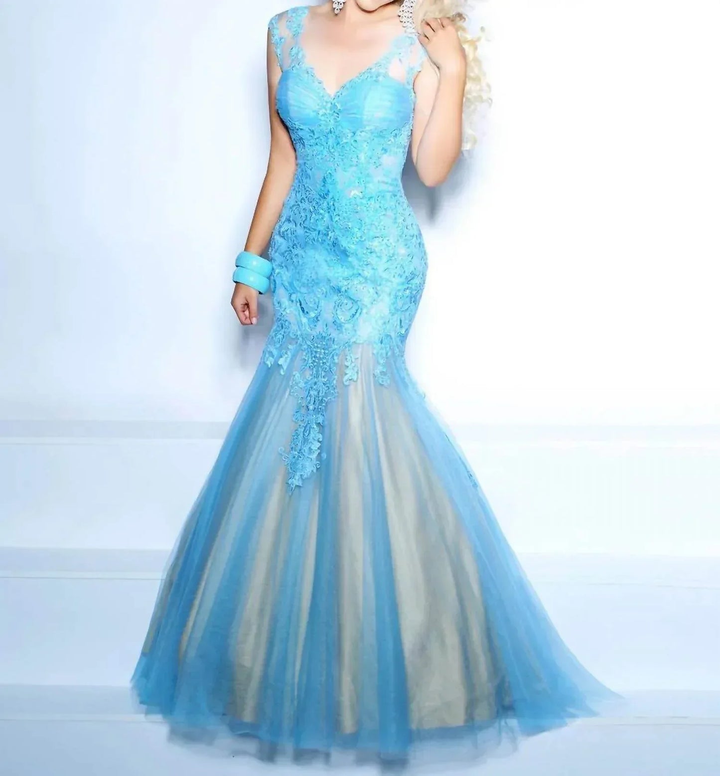 2Cute - Sleeveless Prom Dress - Rack Hunt
