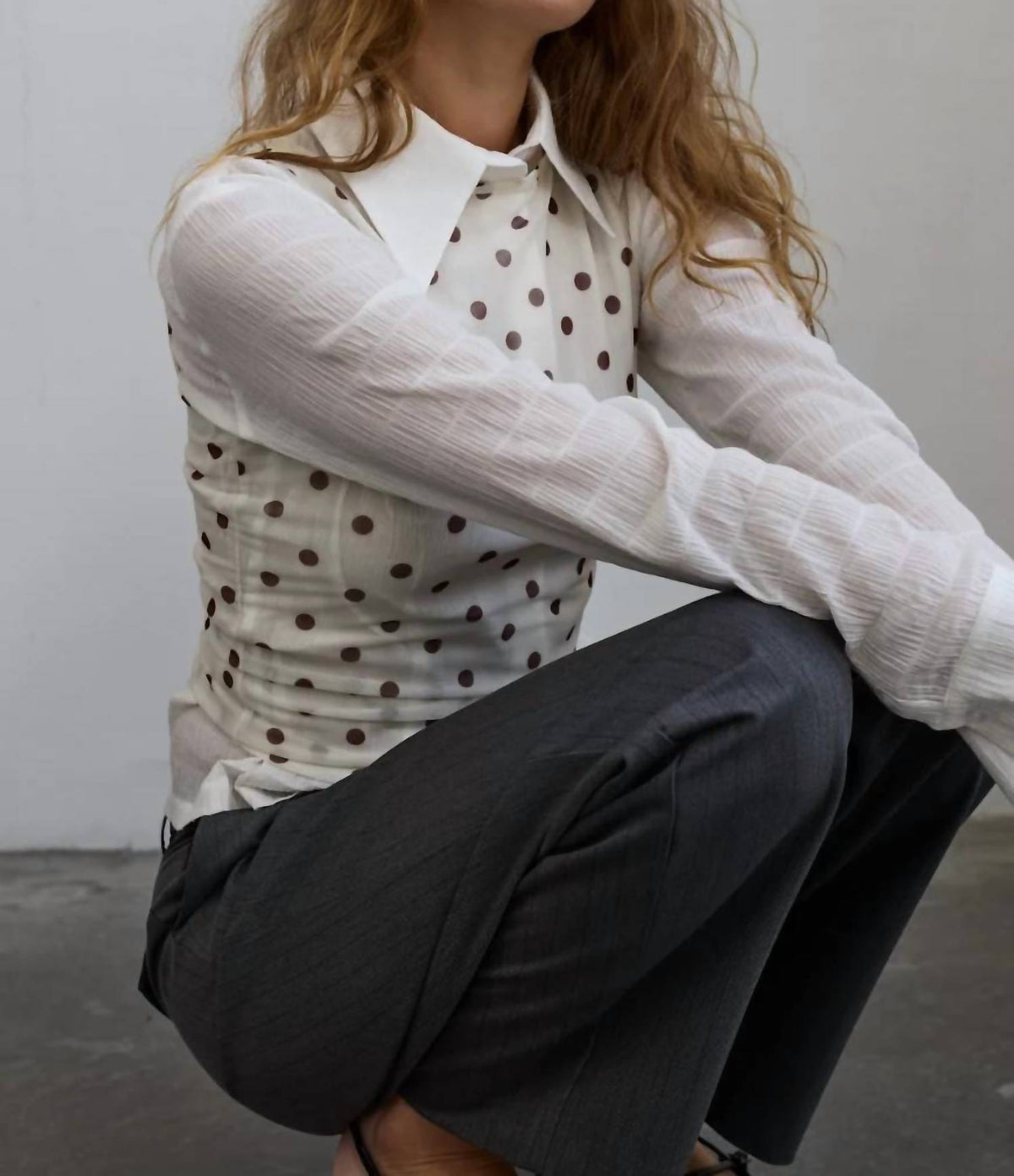 Betty Sheer Sleeveless Top