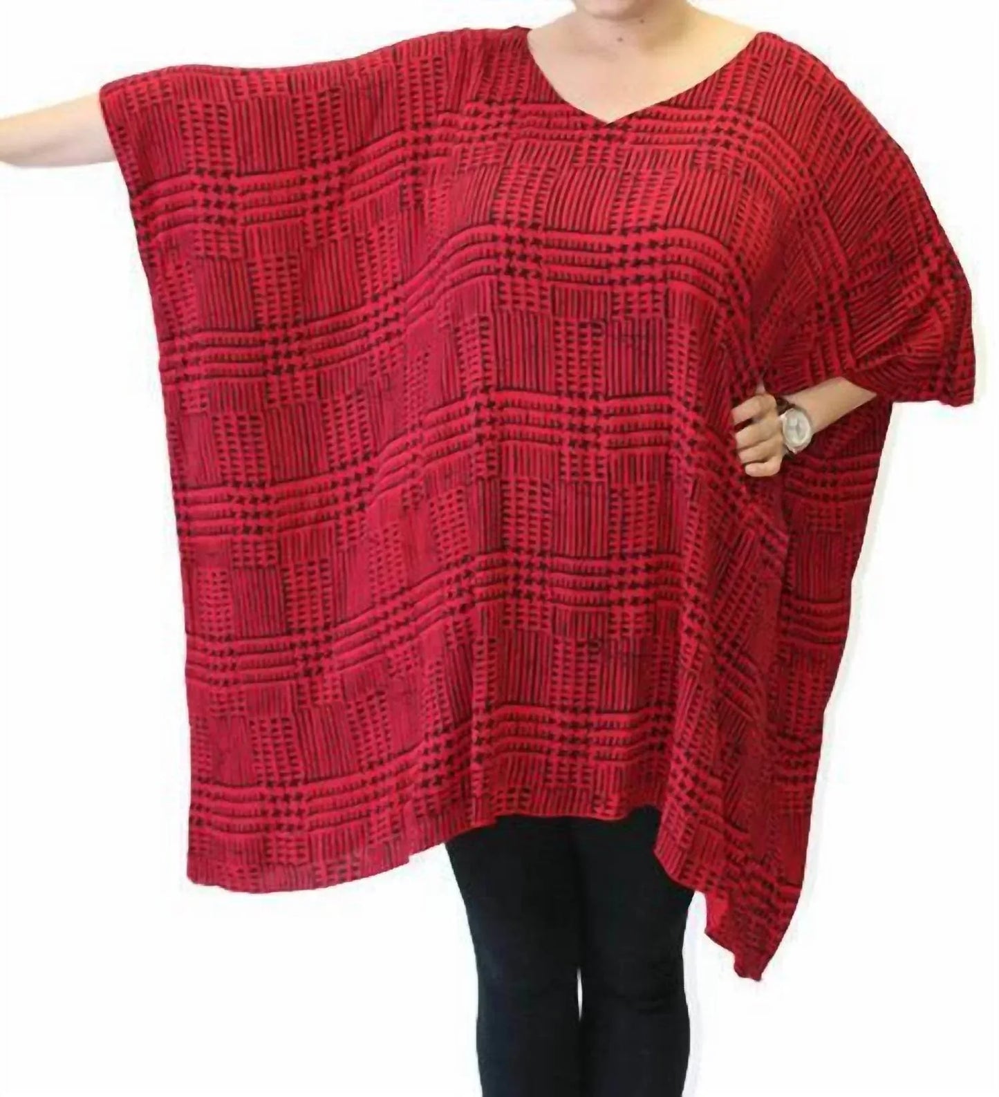 Modesce - Hand Painted Katie Poncho Tunic - Rack Hunt