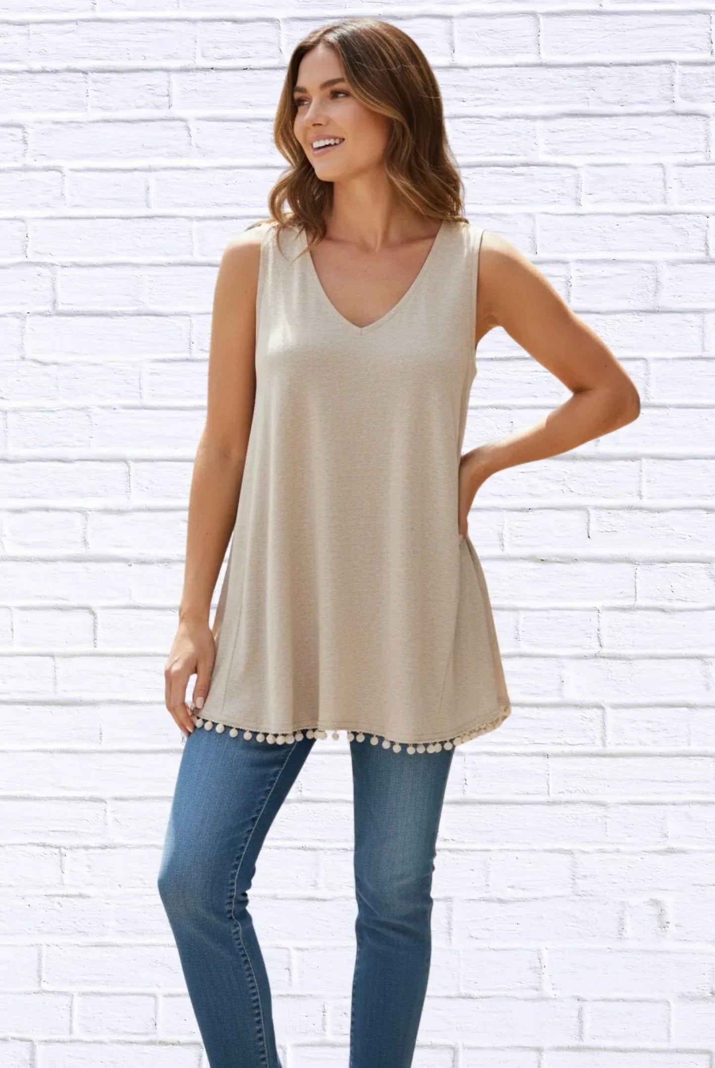 Diva USA - Sleeveless Summer Tank Top - Rack Hunt