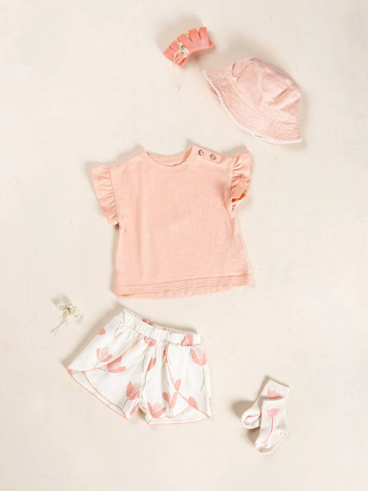 Girl's Jersey Flutter T-shirt