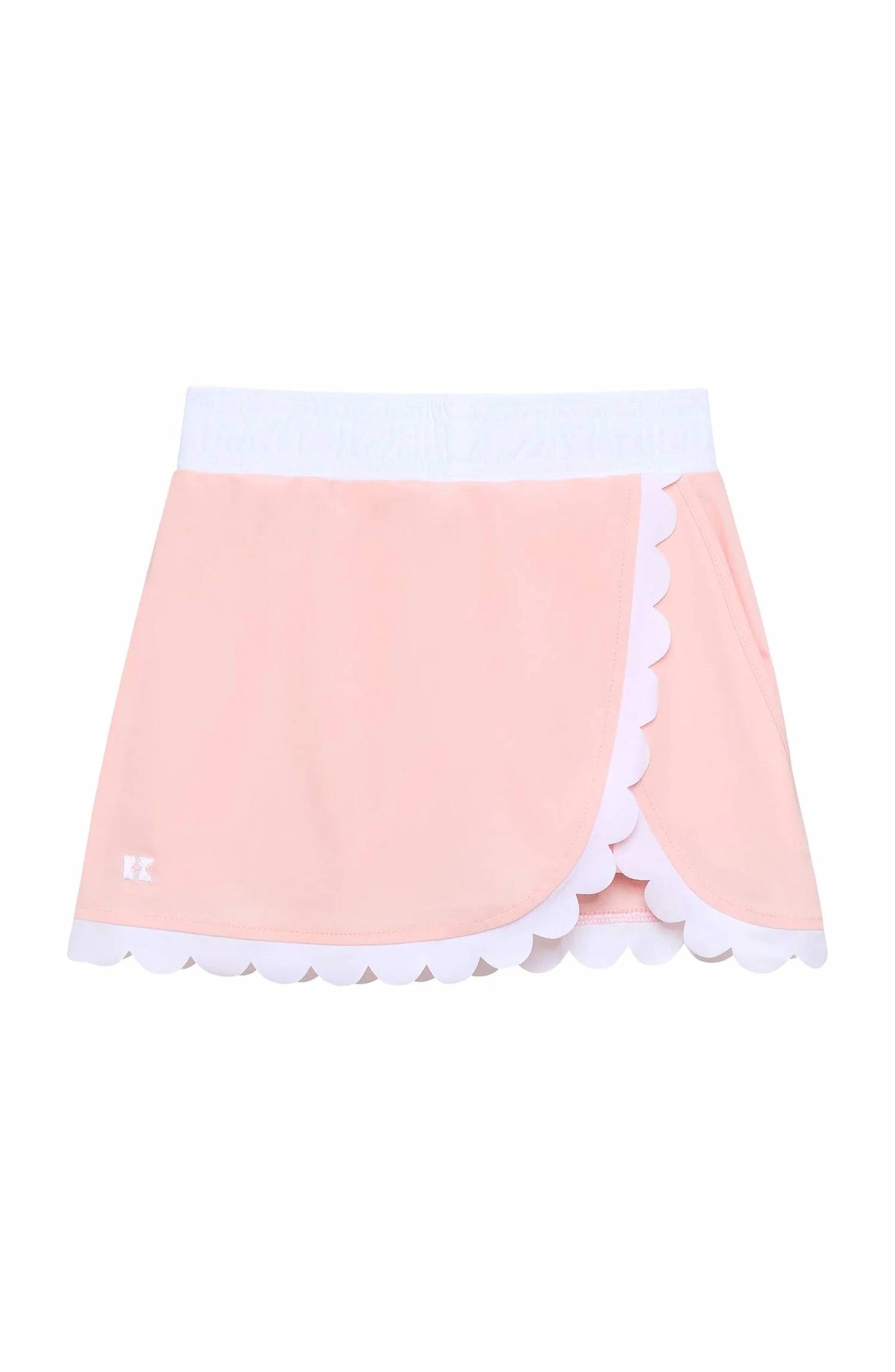 Scalloped Trim Skort