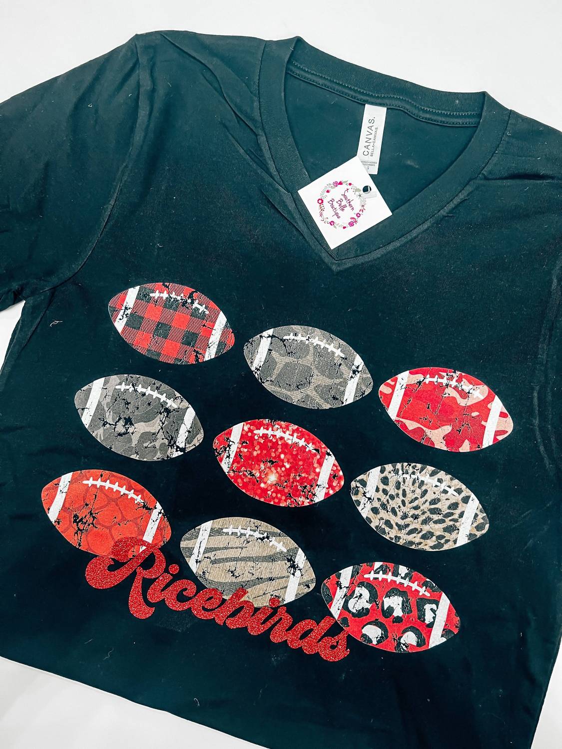 Ricebird Football Tee