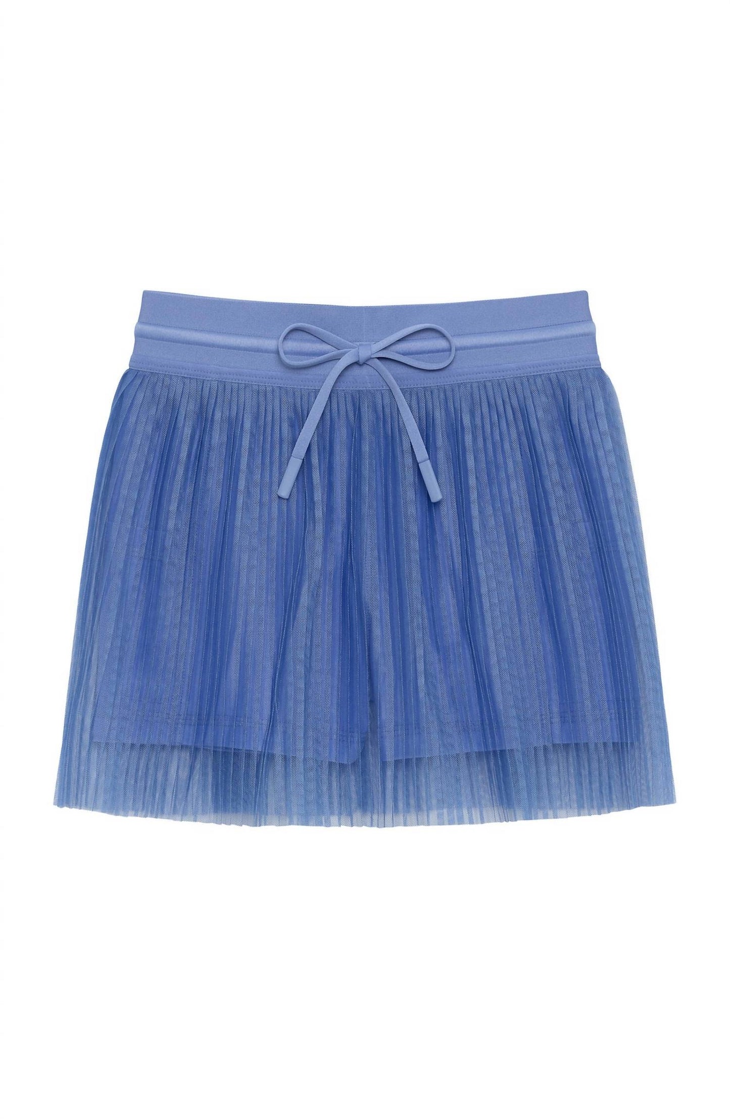 Pleated Tulle Skort