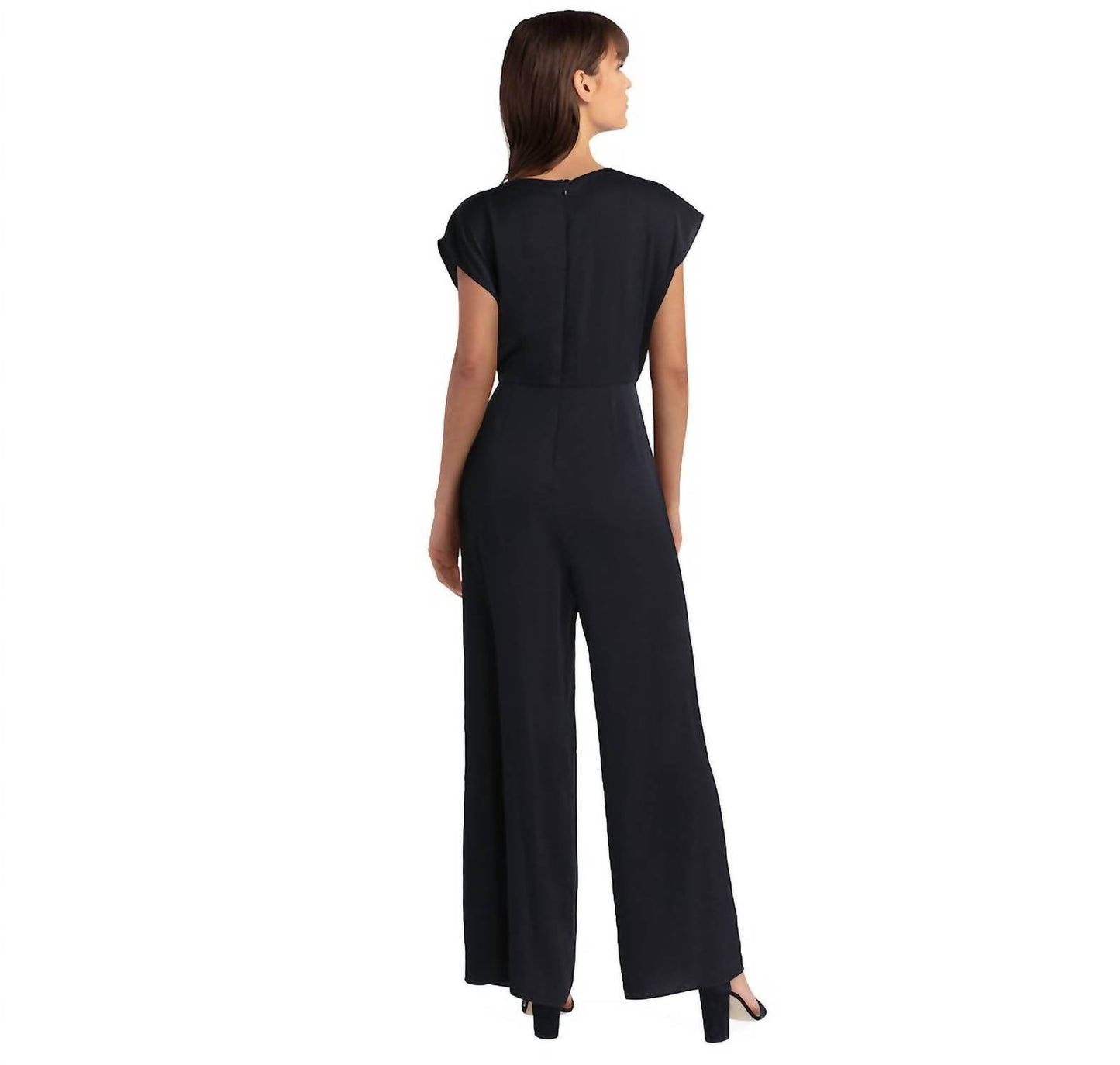 Gigi Parker - Cowl Neck Wide Leg Jumpsuit - Rack Hunt