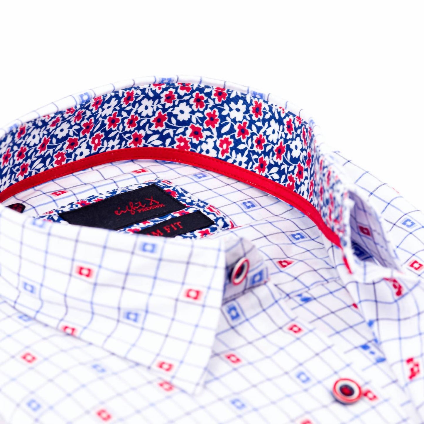 Jacquard Shirt With Trim
