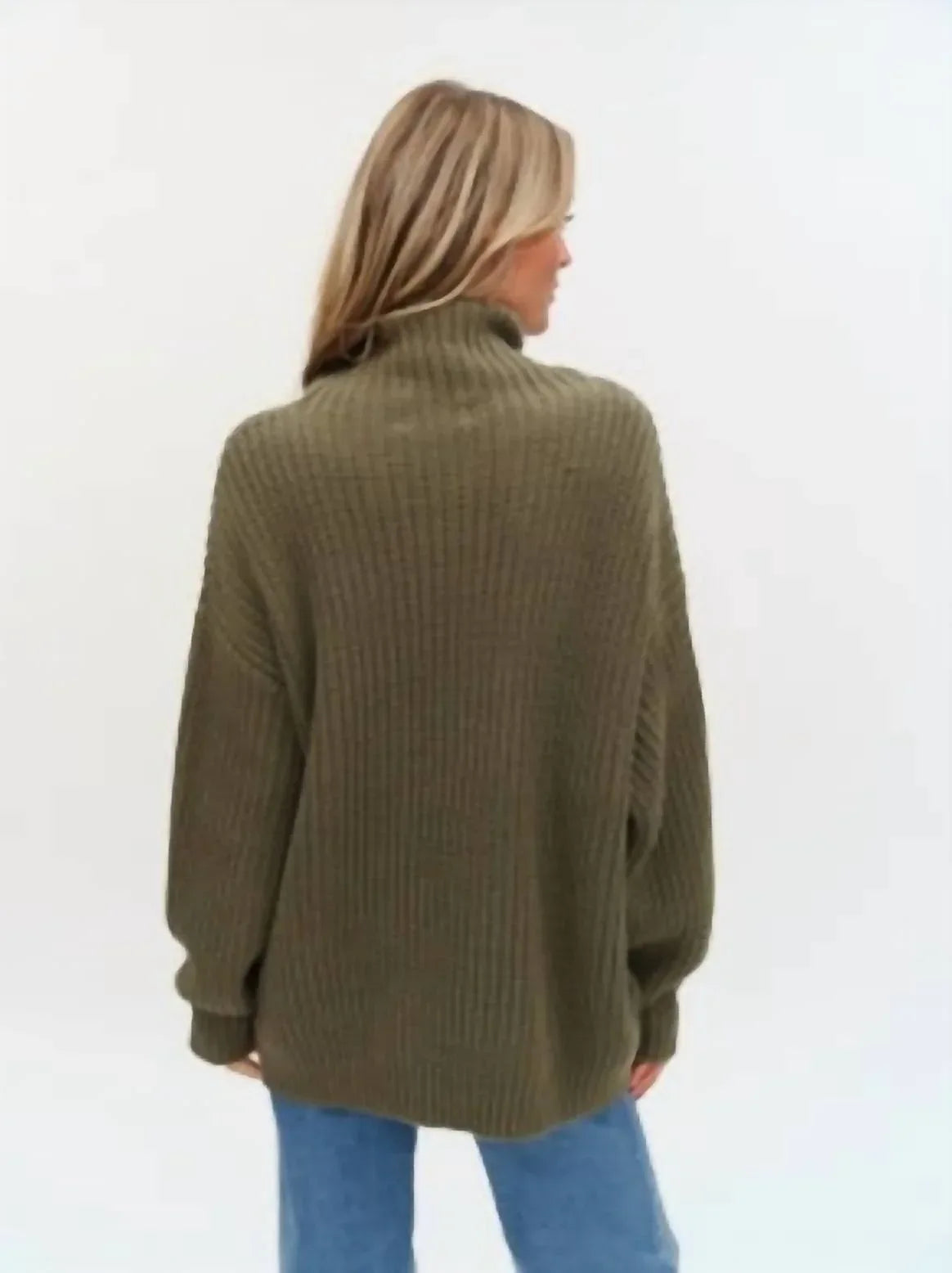 Sage & Clare - Delaney Oversized Turtleneck Sweater - Rack Hunt