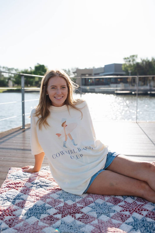 Cowgirl Beach Club Graphic Tee