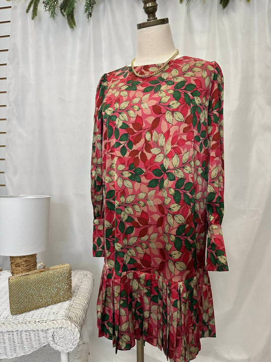 WOMEN'S FOLIAGE SHORT DRESS