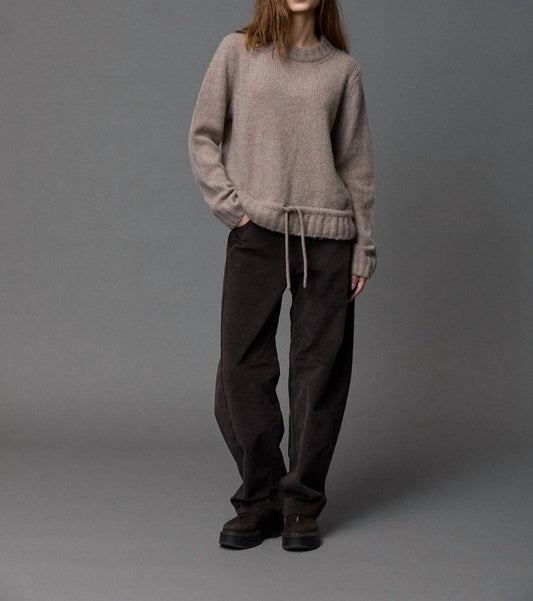Cashmere Blend Crewneck Sweater