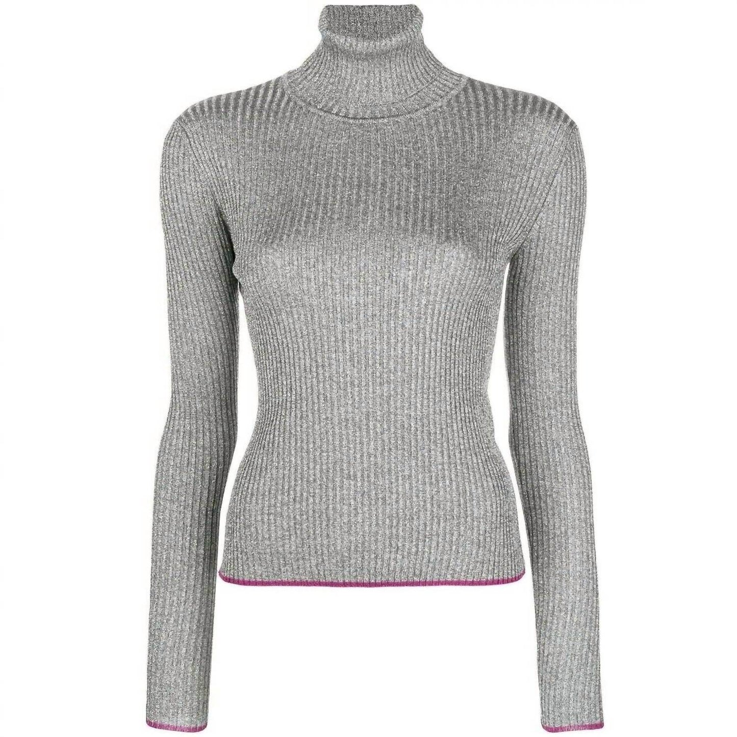 Marco De Vicenzo - GLITTER TURTLENECK KNIT SWEATER - Rack Hunt -