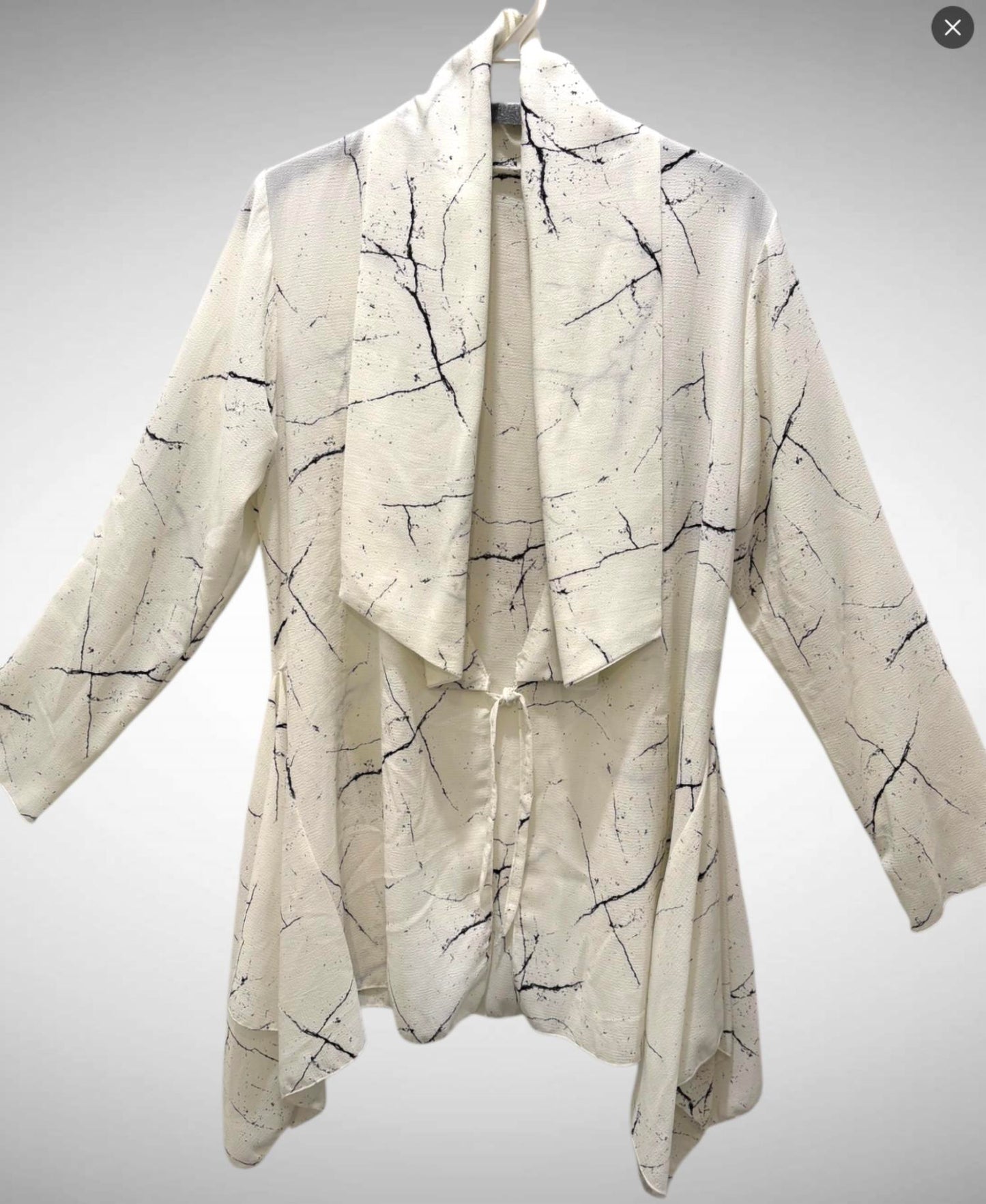 Women's Crackle Design Jacket