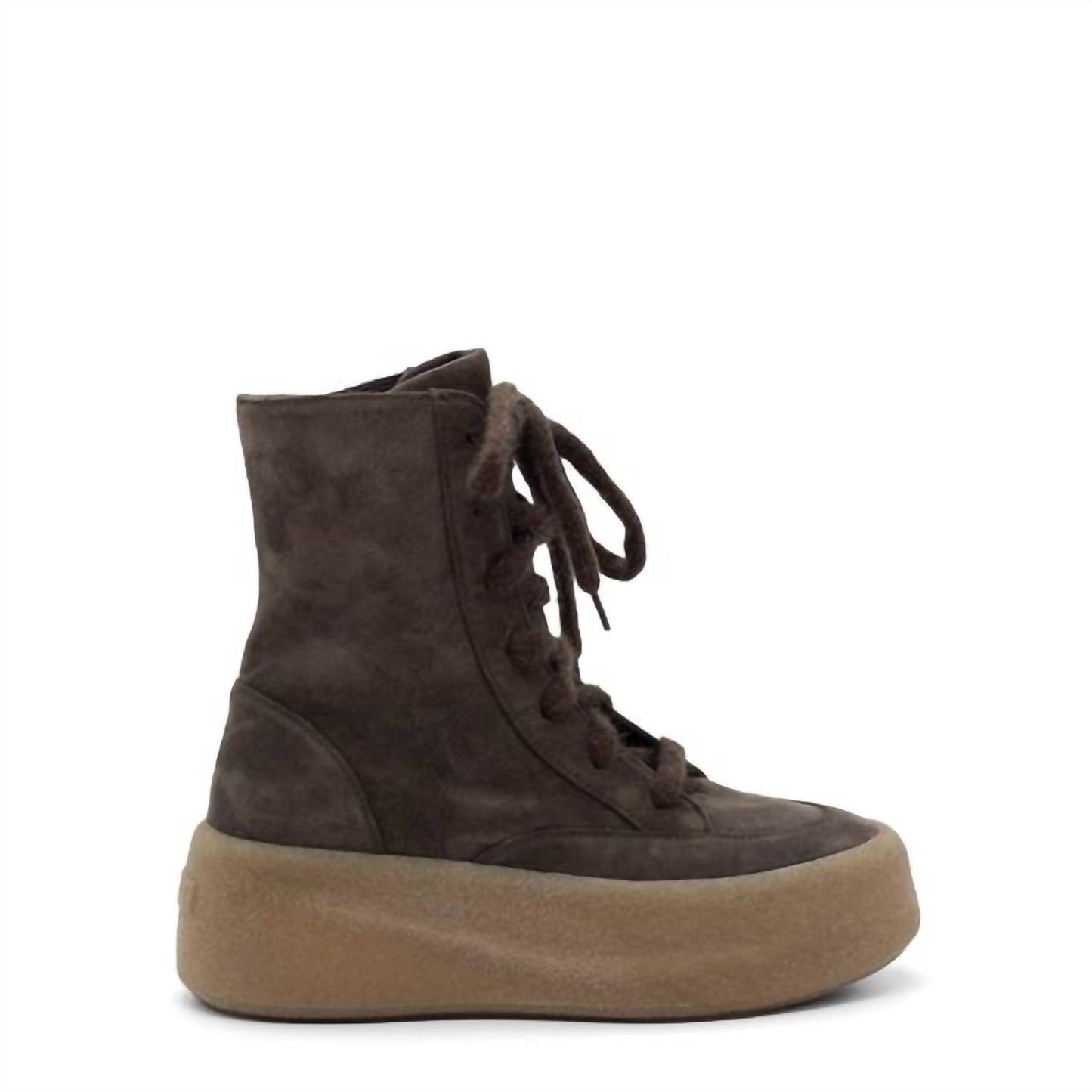 Women's Lace Up Suede Platform Boot