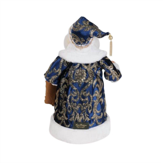 Karen Didion - Jeweled Chinoiserie Santa - Rack Hunt -